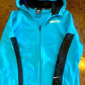 Nike youth xl zip up hoodie sweatshirt